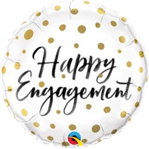 Happy Engagement Helium Balloon - Award-Winning